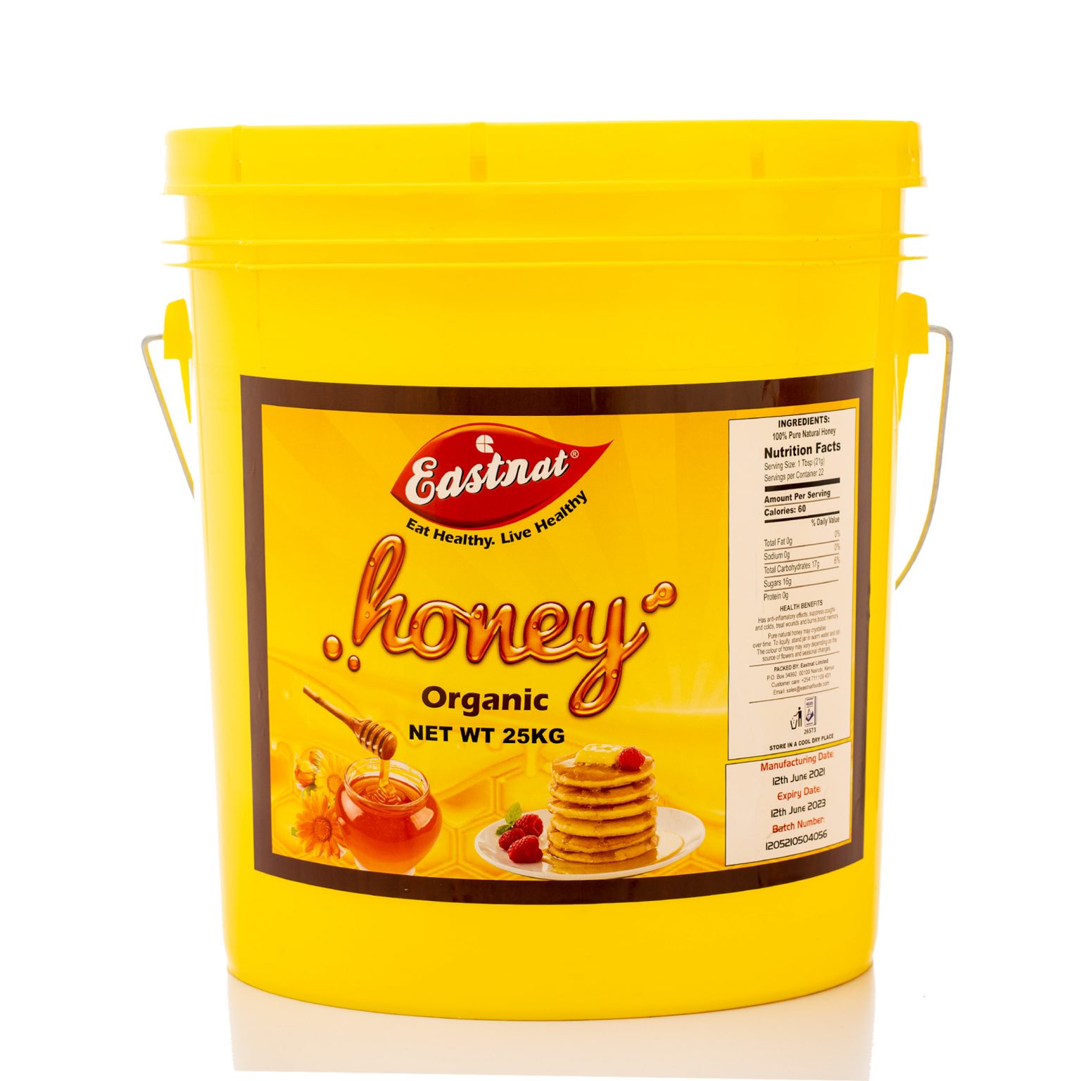 25Kg Honey Bucket Eastnat Foods Ltd